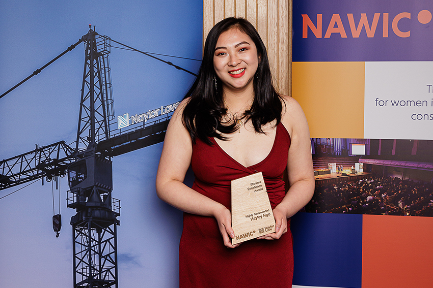 Win for construction engineering grad