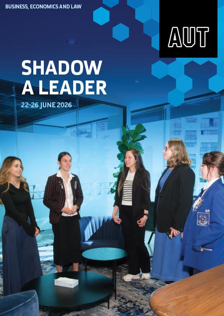 Shadow a leader brochure cover