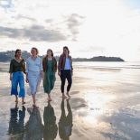 Walks along Onetangi Beach, Waiheke Island