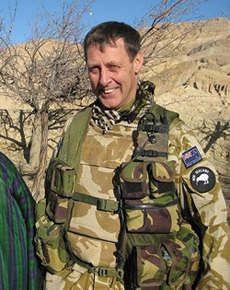 Richard Hall speaks about his time in Afghanistan