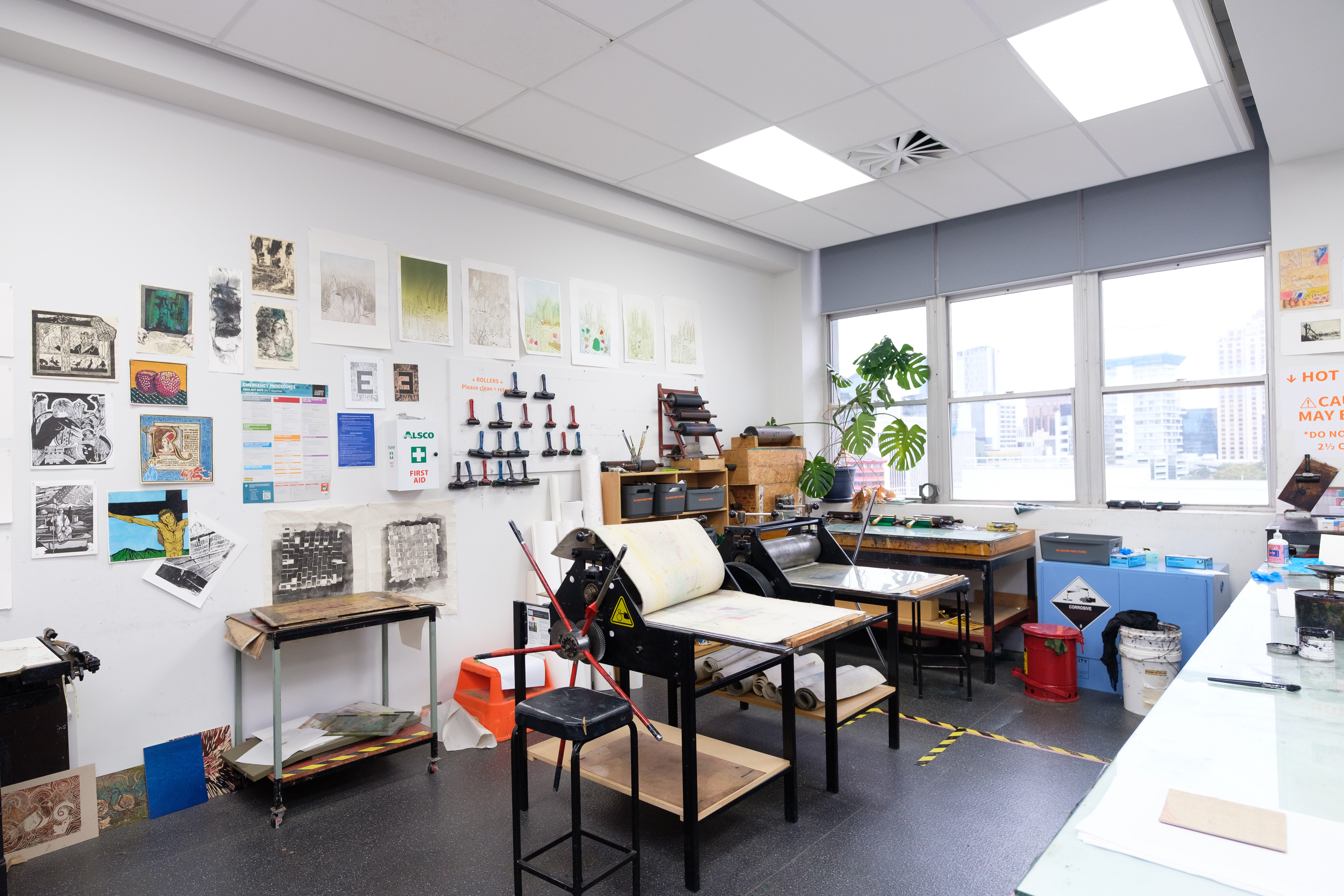 Printmaking studios