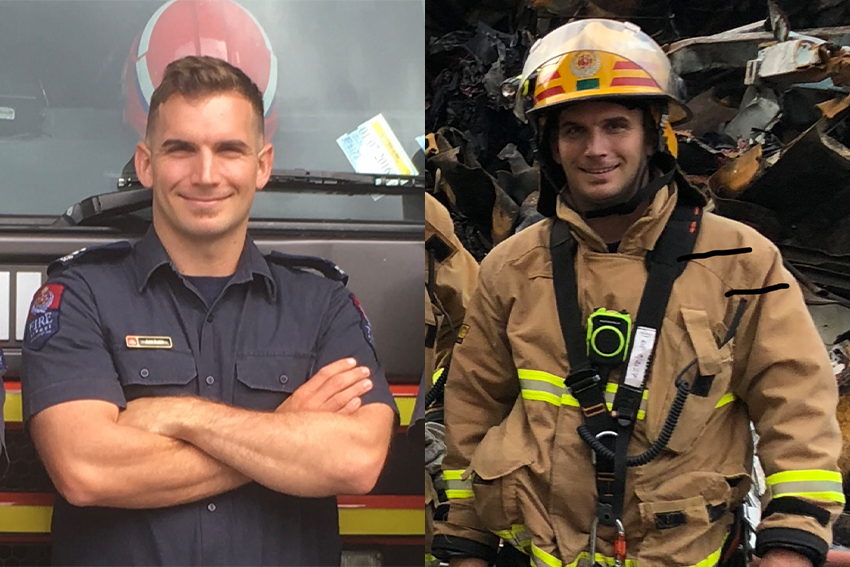 AUT postgraduate student and firefighter Josh Darby