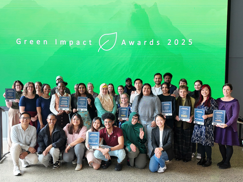 The 2024 Green Impact overall winners, BELoved Planet