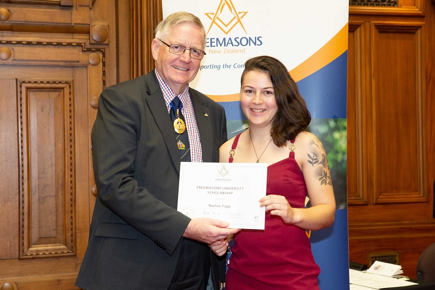 Nadine Tupp Freemasons Scholarship