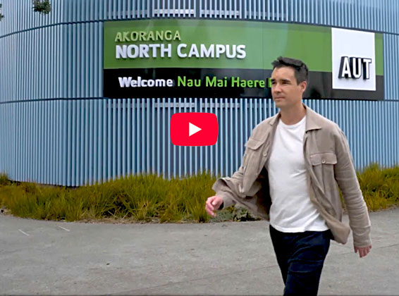 Mike talks about working at AUT