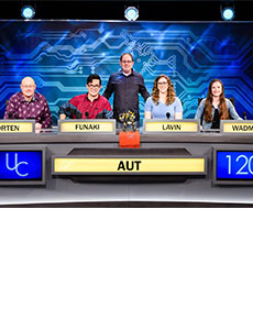 AUT’s University Challenge team face Canterbury