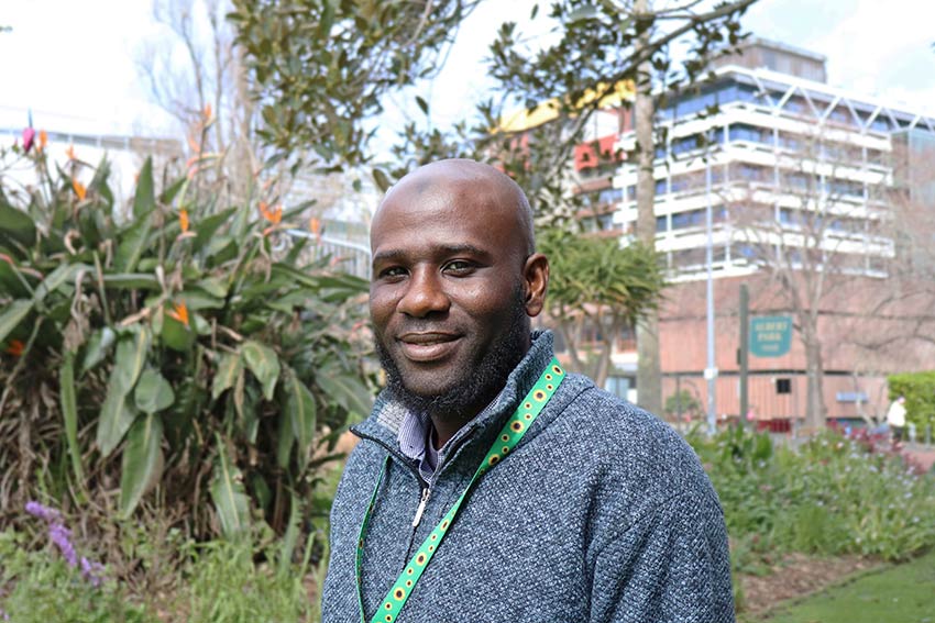 Dr Hammed Fatoyinbo Portrait of man outdoors