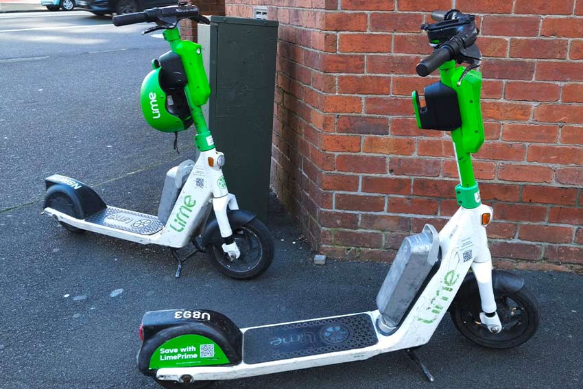 E-scooter design makes crashing easy