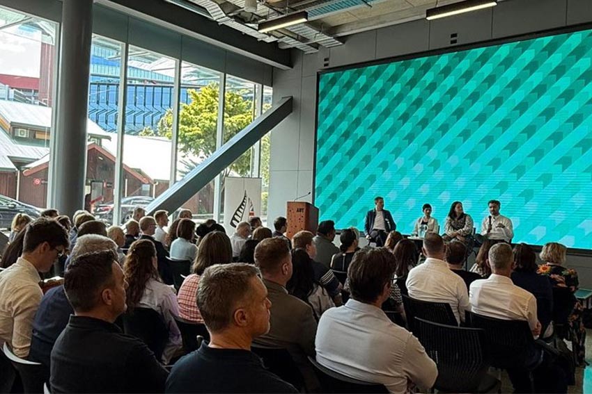 The crowd at the event