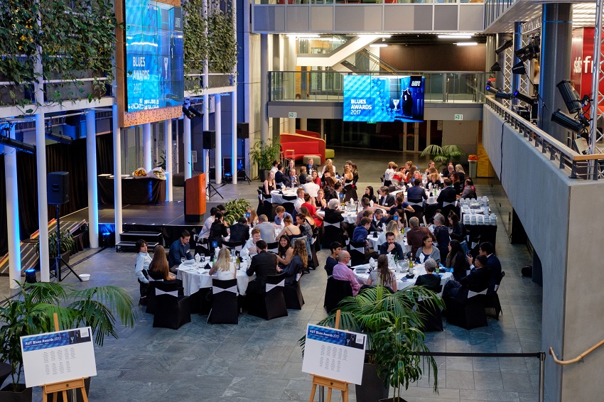 Seated guests at the 2017 event 