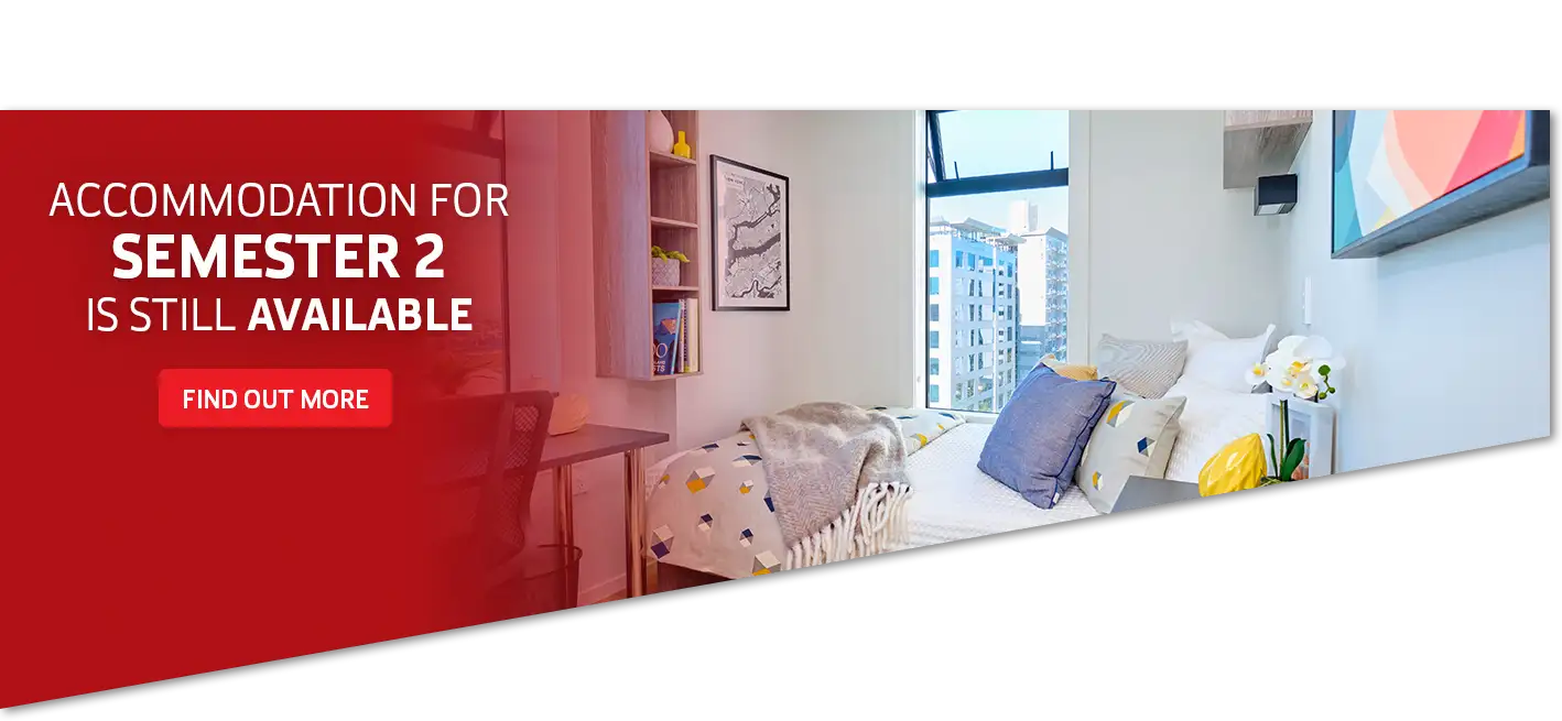 Accommodation available at AUT, Semester 2