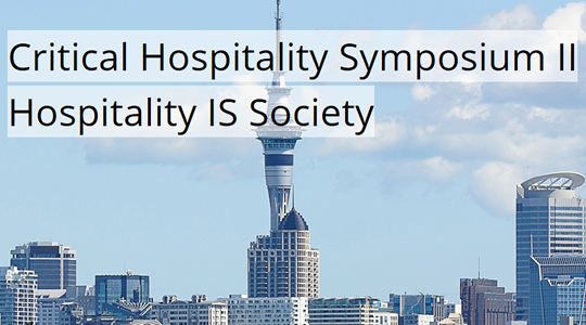 Critical Hospitality Symposium II - Hospitality IS Society