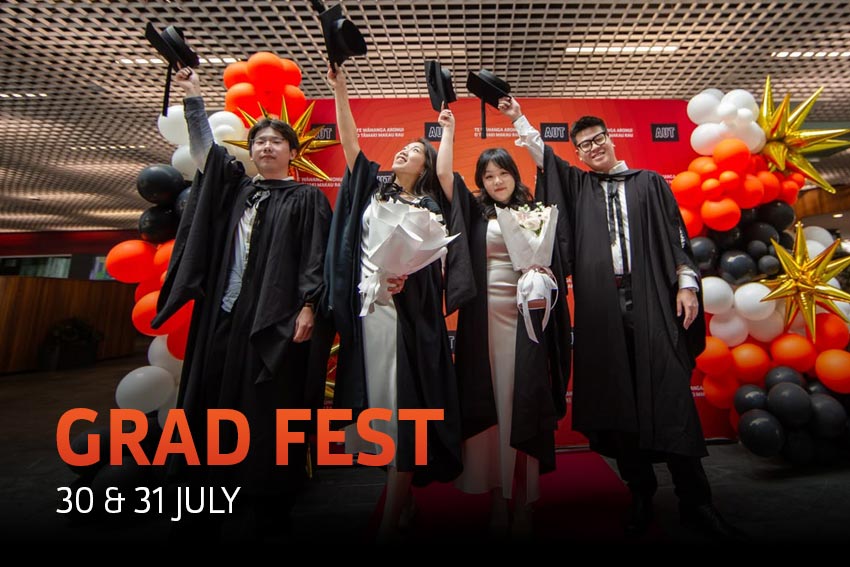 GradFest 2026, graduates in caps and gowns