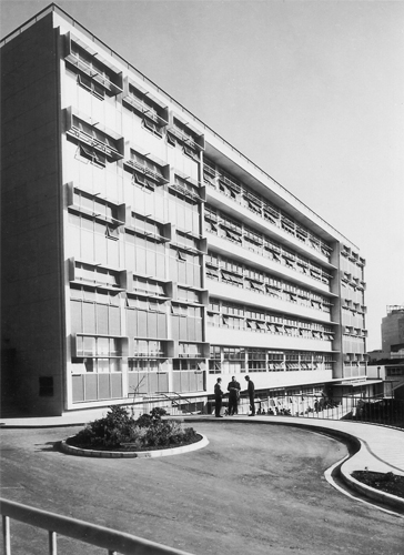 1965 — The new six-storey A Block