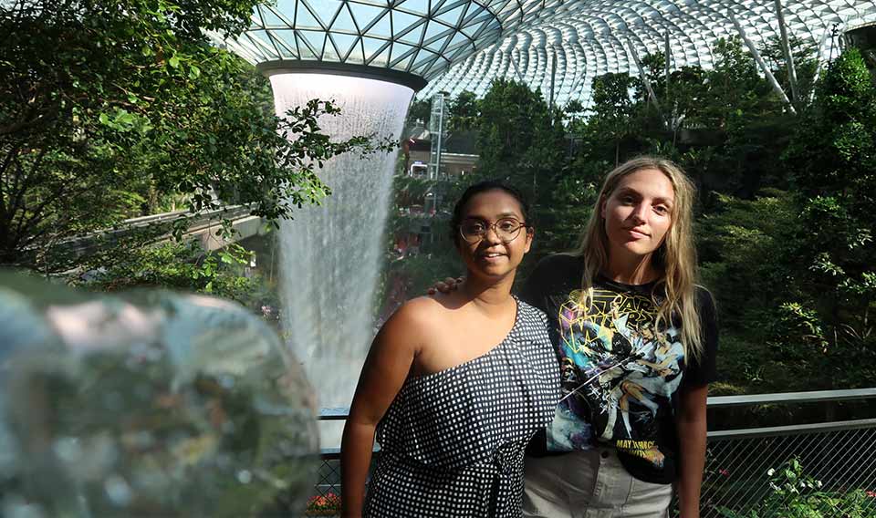 Shivani Mudaliar and Bree O’Leary