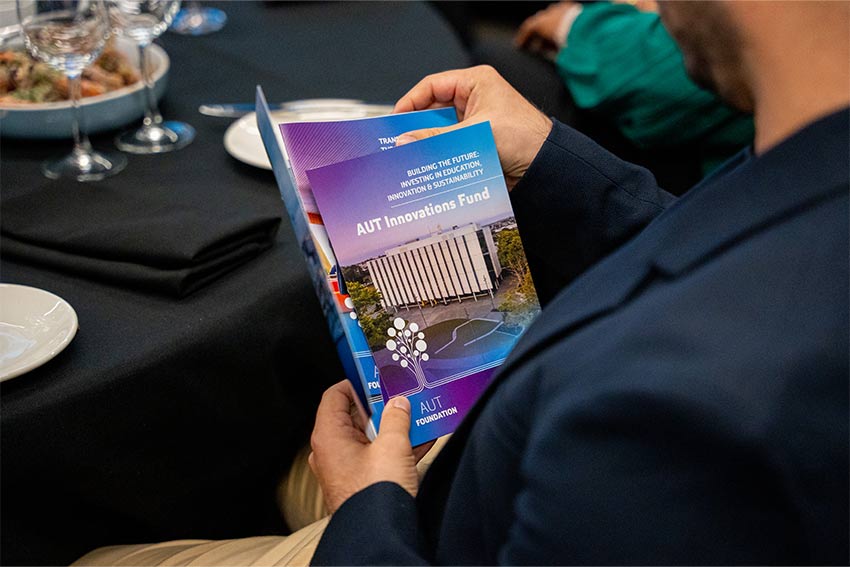 The brochure for the release ceremony