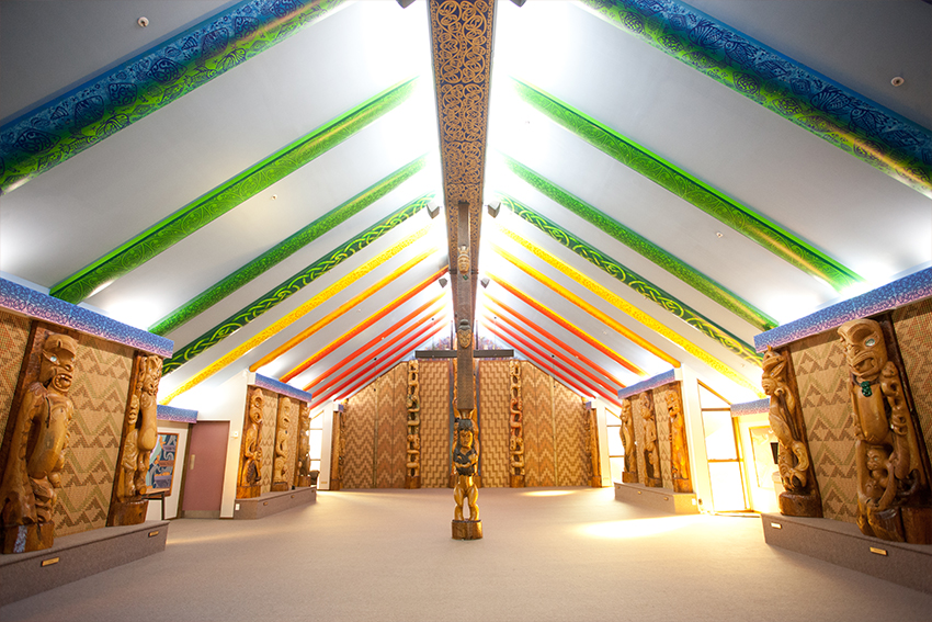 Inside AUT’s Ngā Wai o Horotiu marae